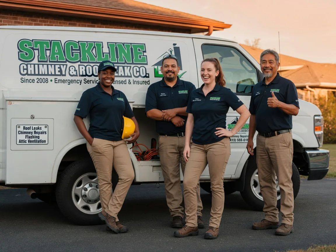 Chimney flashing repair company in Comfort, WV